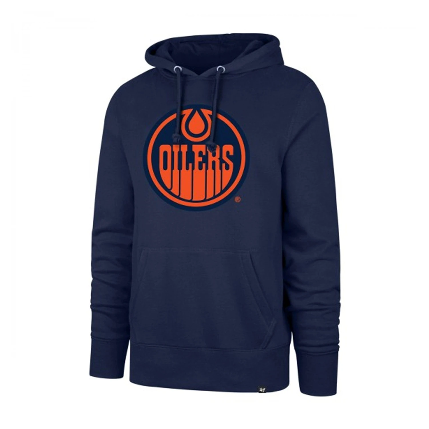 '47 BRAND Edmonton Oilers 47 Brand Imprint Headline Pullover Mens Hoodie 1 '47 BRAND Edmonton Oilers 47 Brand Imprint Headline Pullover Mens Hoodie