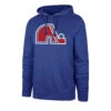 '47 BRAND Quebec Nordiques 47 Brand Imprint Headline Pullover Mens Hoodie