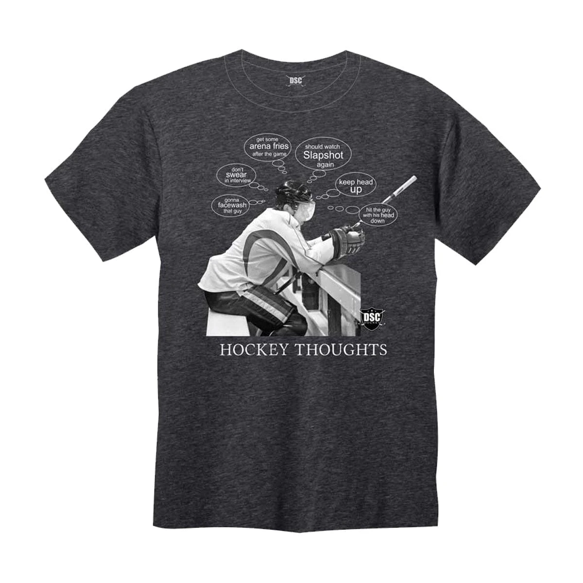 DSC Hockey Thoughts Mens Shirt 1 DSC Hockey Thoughts Mens Shirt