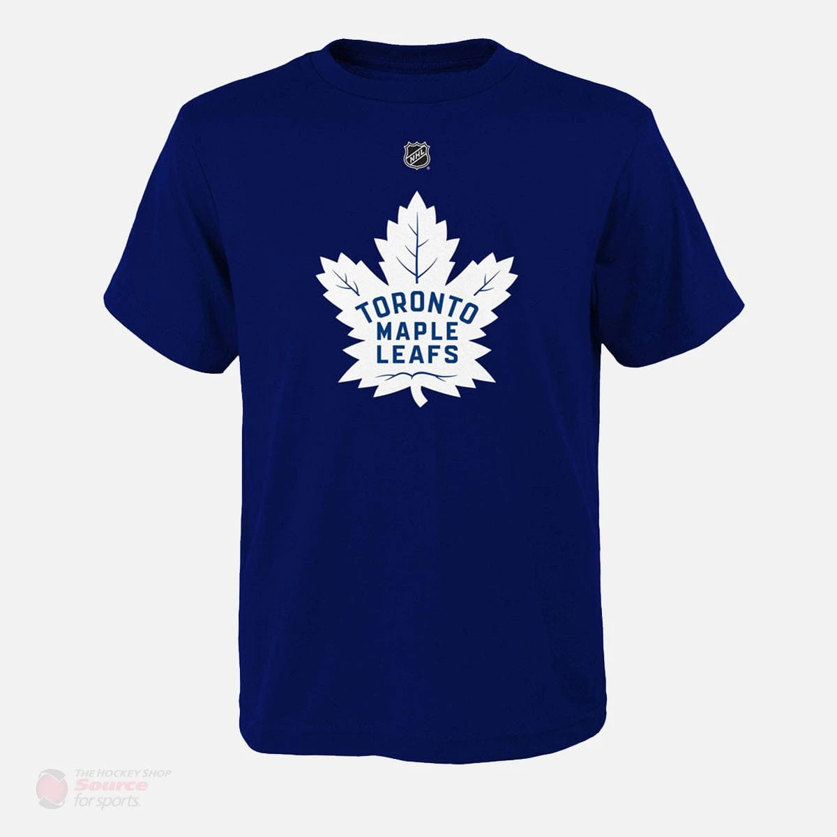 Toronto Maple Leafs Outer Stuff Name & Number Youth Shirt - Auston Matthews 2 Toronto Maple Leafs Outer Stuff Name & Number Youth Shirt - Auston Matthews - Image 2
