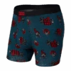Saxx Ultra Boxers - Storm Blue Buffalo Check