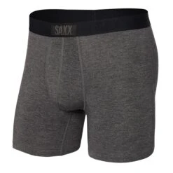 Saxx Vibe Boxers - Graphite Heather