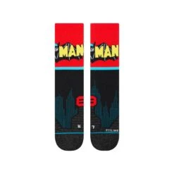 Stance Athlete Batman Comic Mid Socks -Hockey Equipment Store stance socks stance athlete batman comic mid socks 30328362893378