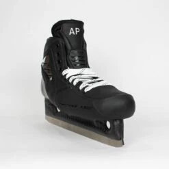 TRUE Senior One Piece Goalie Skates - Pro Stock - "AP" - Size 9 -Hockey Equipment Store true goalie skates true senior one piece goalie skates pro stock ap size 9 9 15186412437570