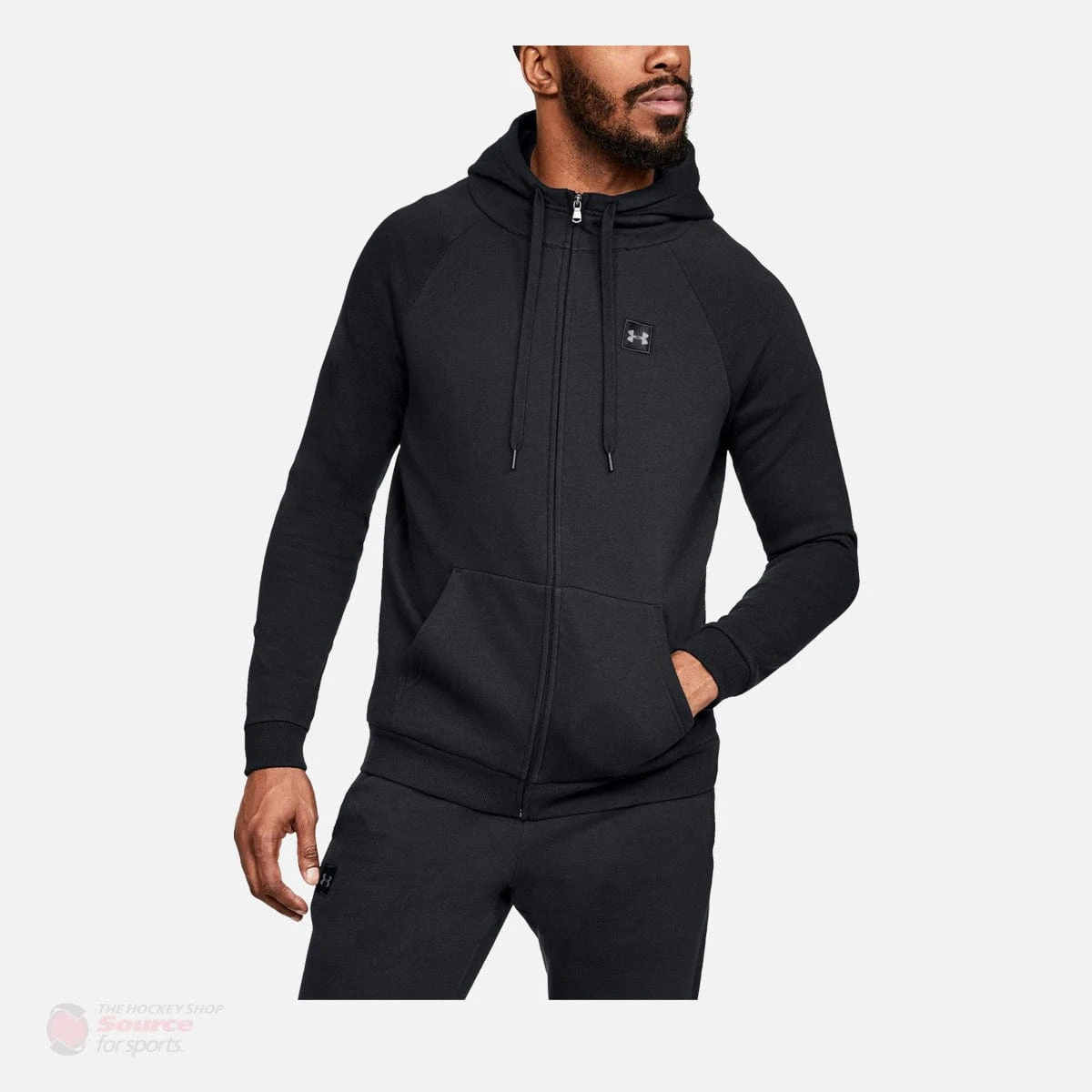Under Armour Rival Fleece Full-Zip Mens Hoodie 3 Under Armour Rival Fleece Full-Zip Mens Hoodie - Image 3