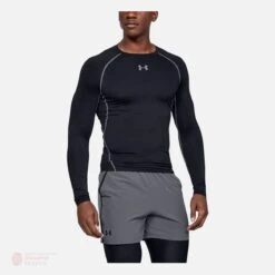 Under Armour HeatGear Compression Longsleeve Mens Shirt (2019) -Hockey Equipment Store under armour shirts under armour heatgear compression longsleeve mens shirt 2019 13760964001858